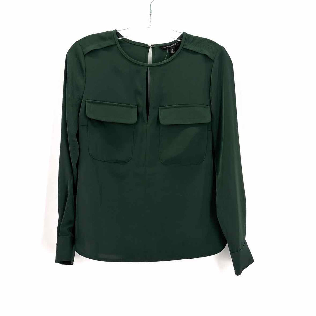Size XS Banana Republic Green Shirt