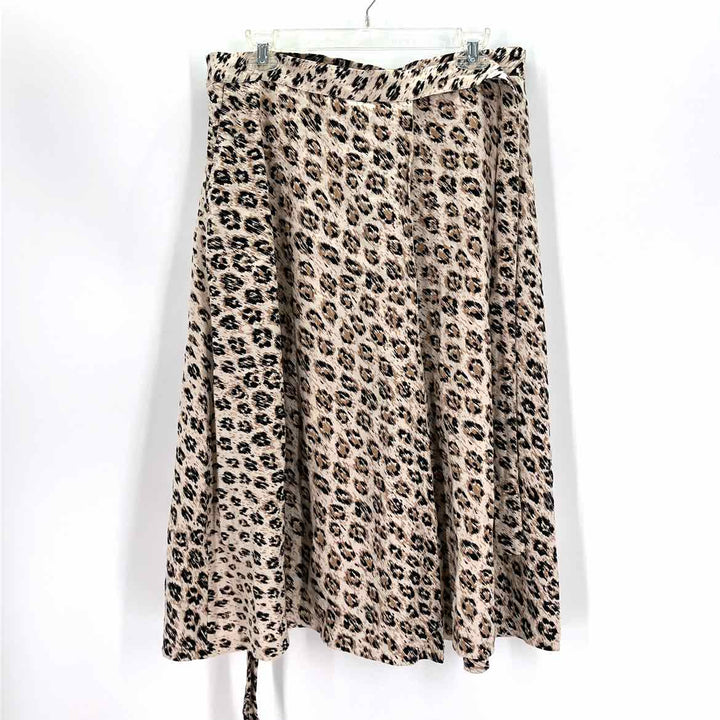 Size 6 JOIE TAN PRINT Shirt