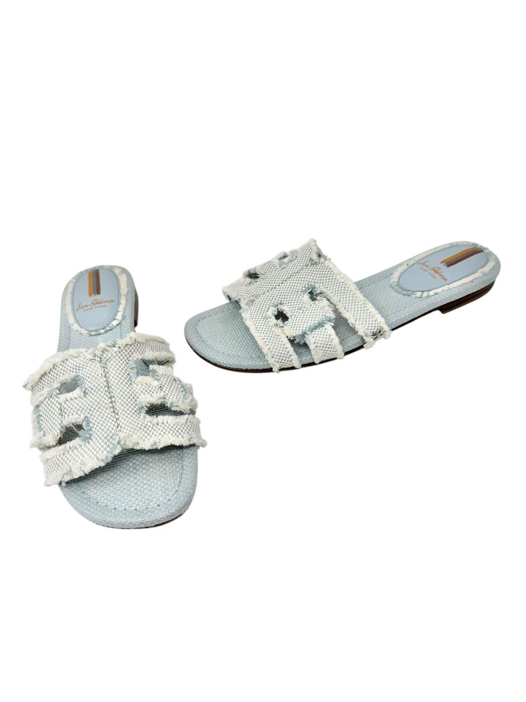 Shoe Size 8 Sam Edeleman Light Blue Sandals
