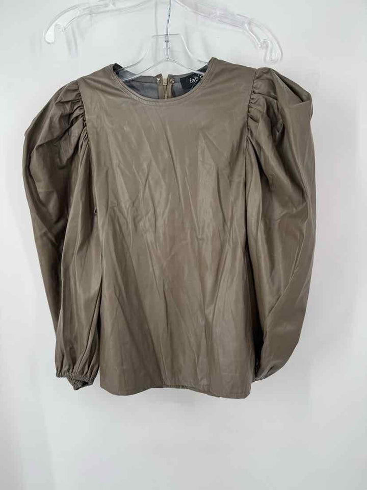 Size M FABRIK Brown Shirt