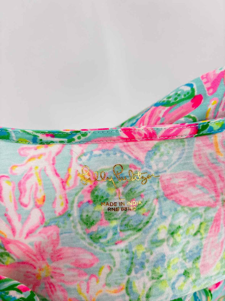Size L Lilly Pulitzer Multi-Color Shirt