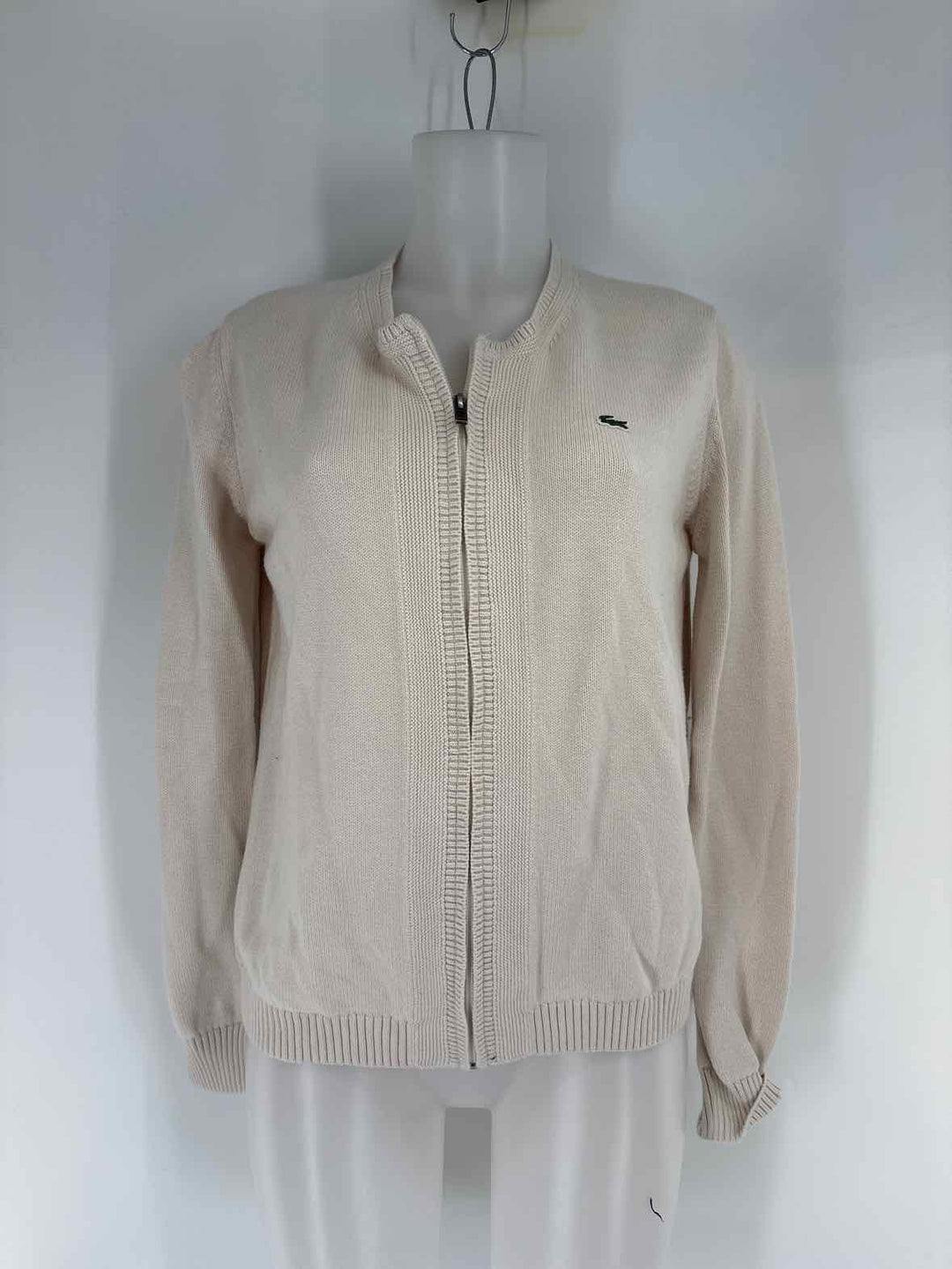 Size 44 Lacoste Cream Sweater