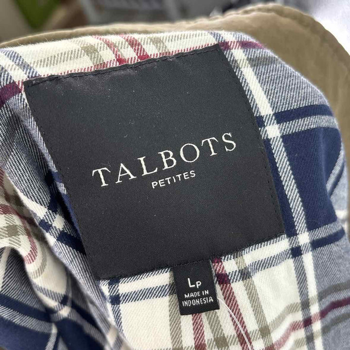 Size L Talbots Olive Jacket