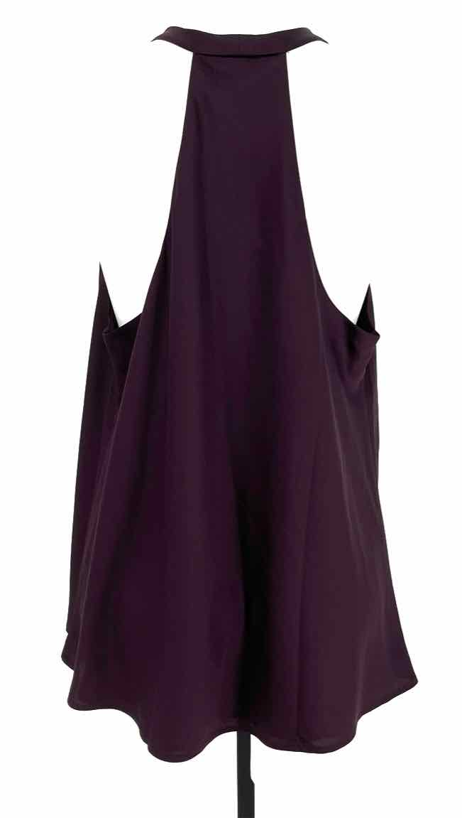 Size XL Ann Taylor Purple Shirt