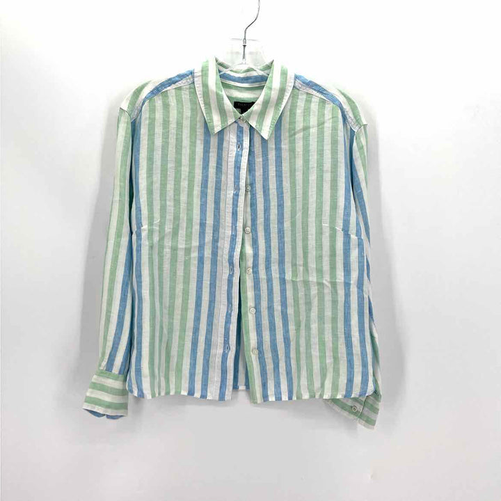 Size M Talbots Blue Shirt