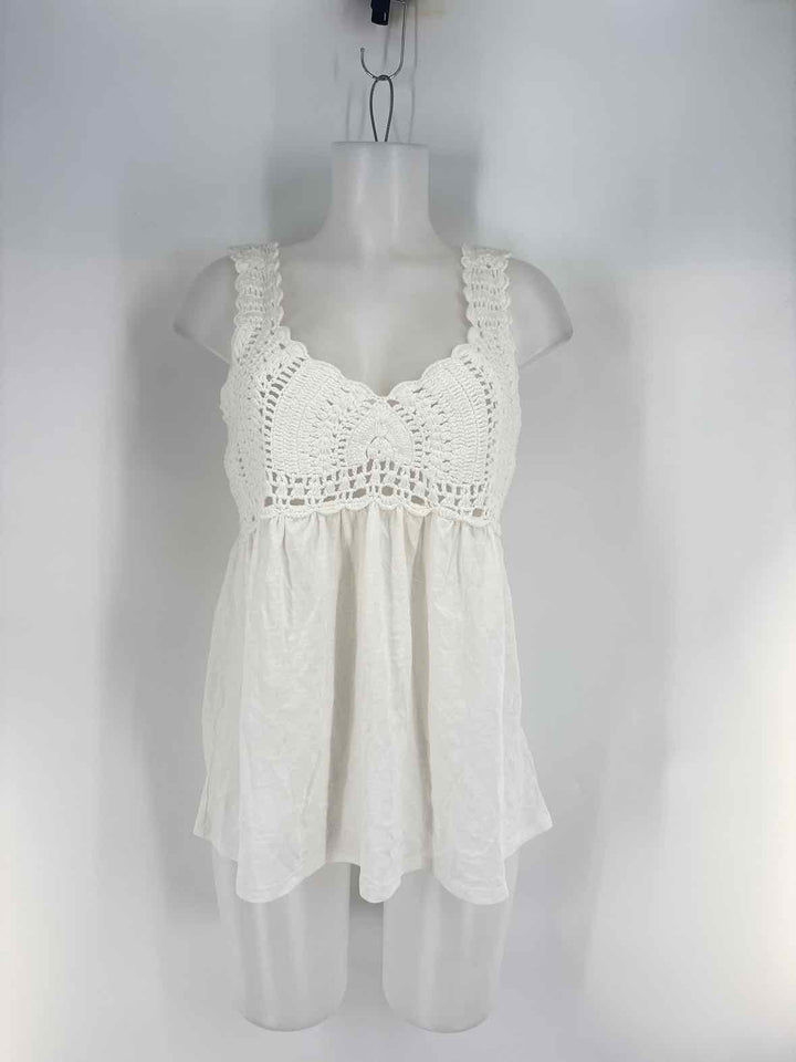 Size L LUCKY White Shirt