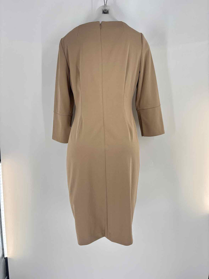 Size 12 Calvin Klein Tan Dress