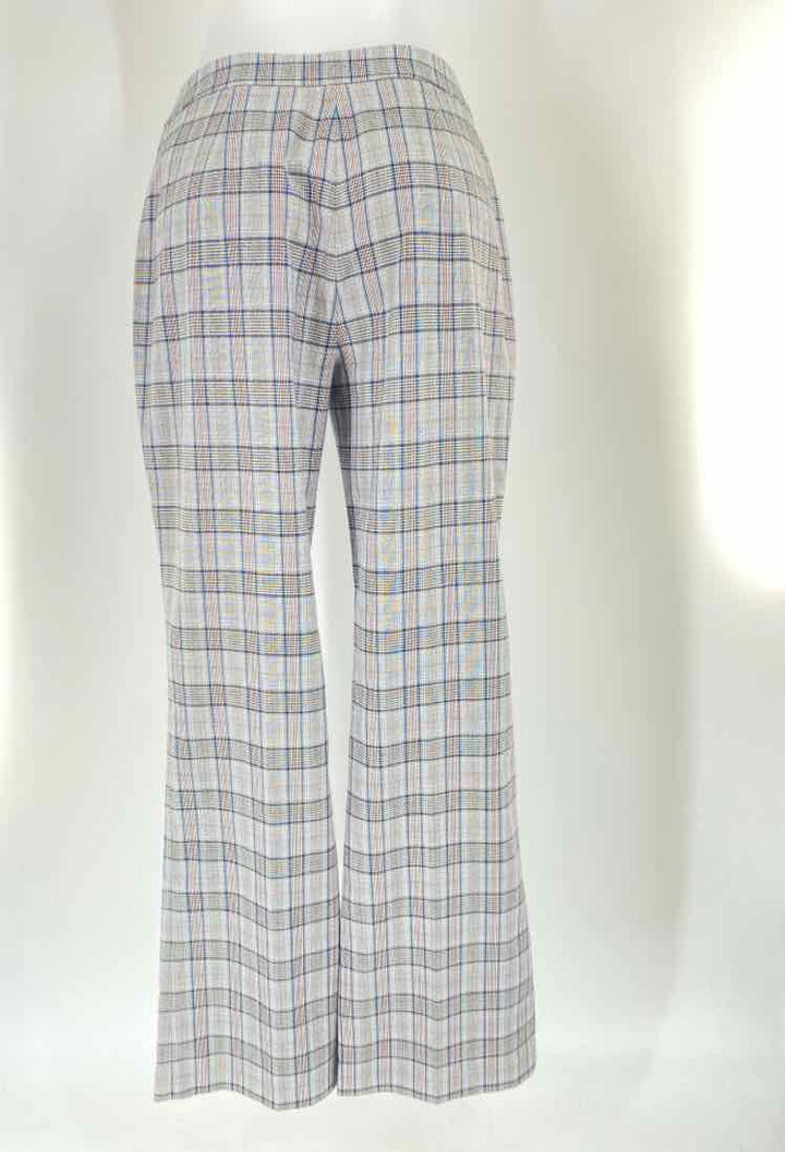 Size 4 ELIE TAHARI Black Print Pants