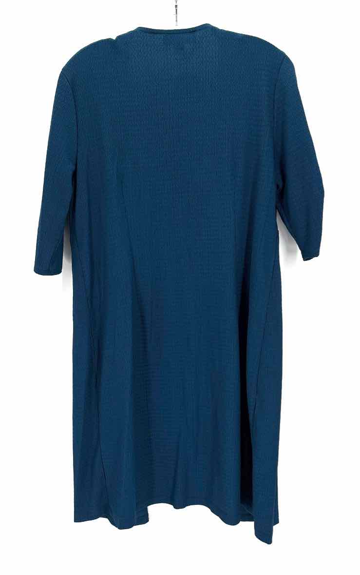 Size L Teal Knit Dress