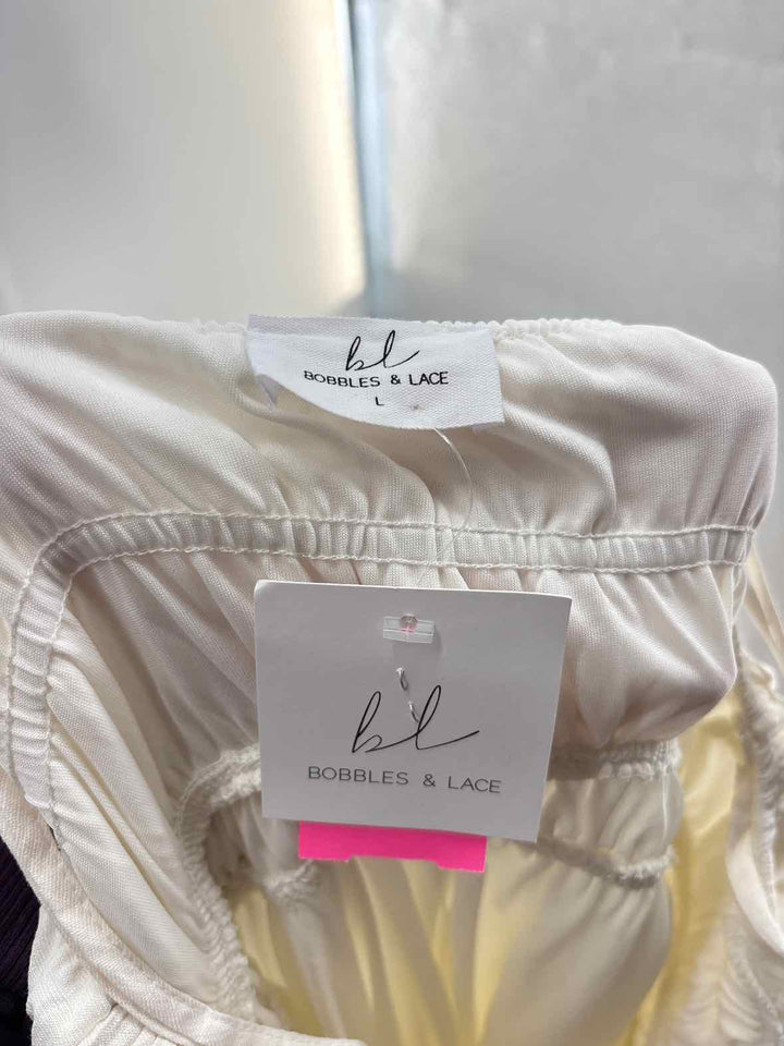 Size L Cream Dress