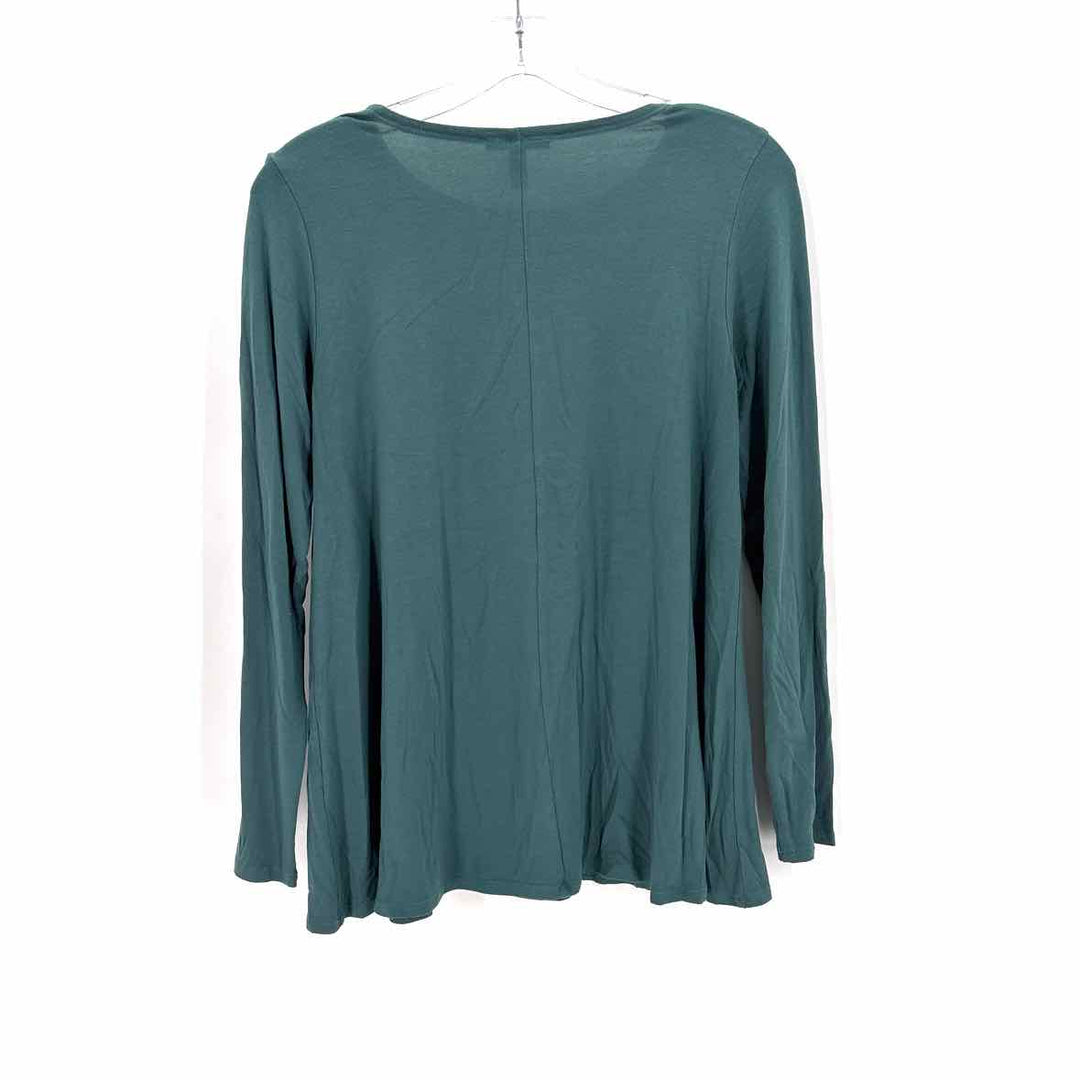 Size Petite Eileen Fisher Green Shirt