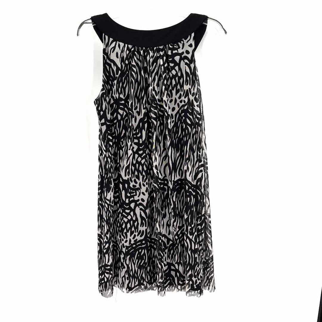 Size 12 LONDON TIMES Black/White Dress