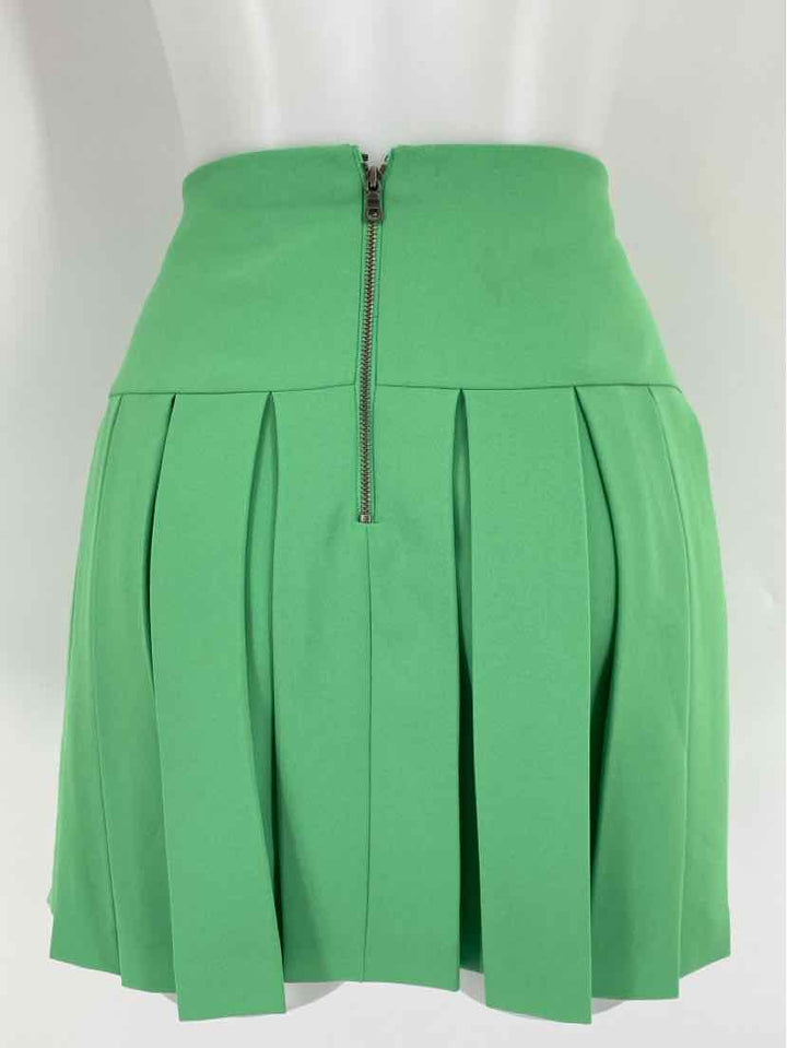 Size 12 Alice + Olivia Green Skirt