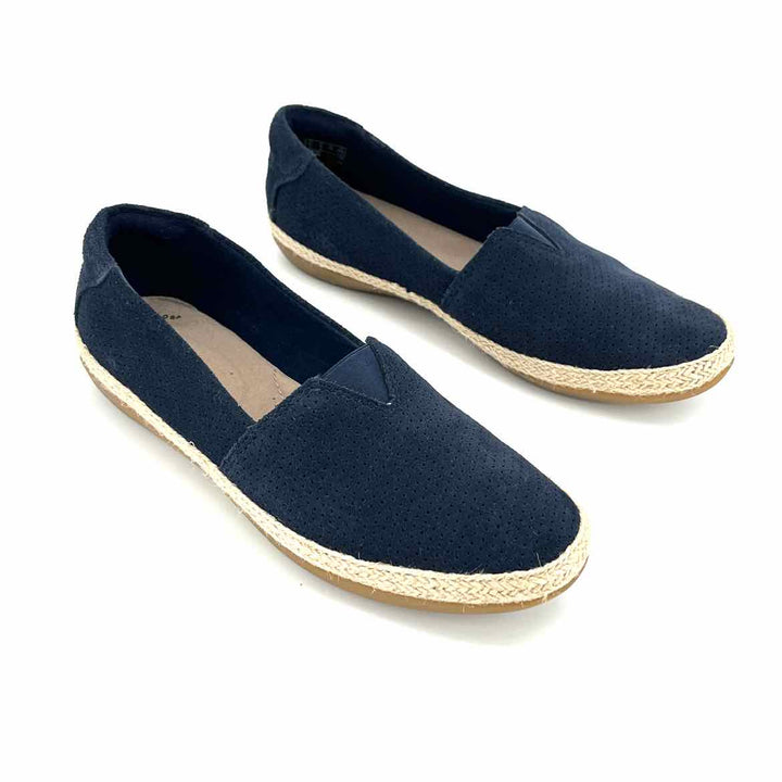 Shoe Size 6 CLARKS Navy Flats