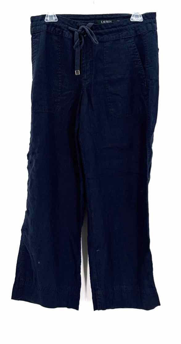 Size 4 RALPH LAUREN Navy Pants