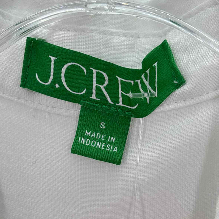 Size S J Crew White Dress