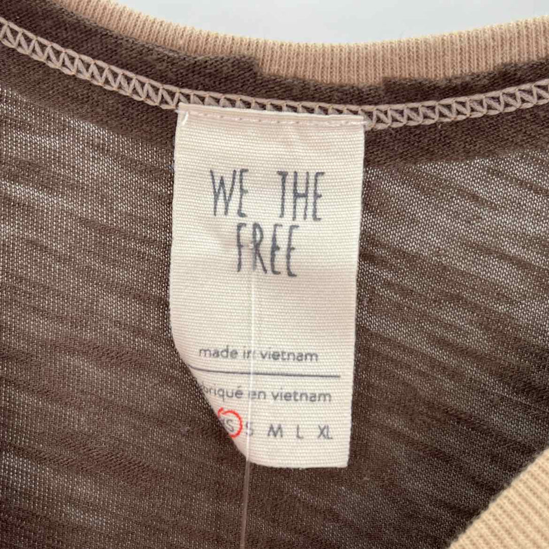 Size XS WE THE FREE Brown Shirt