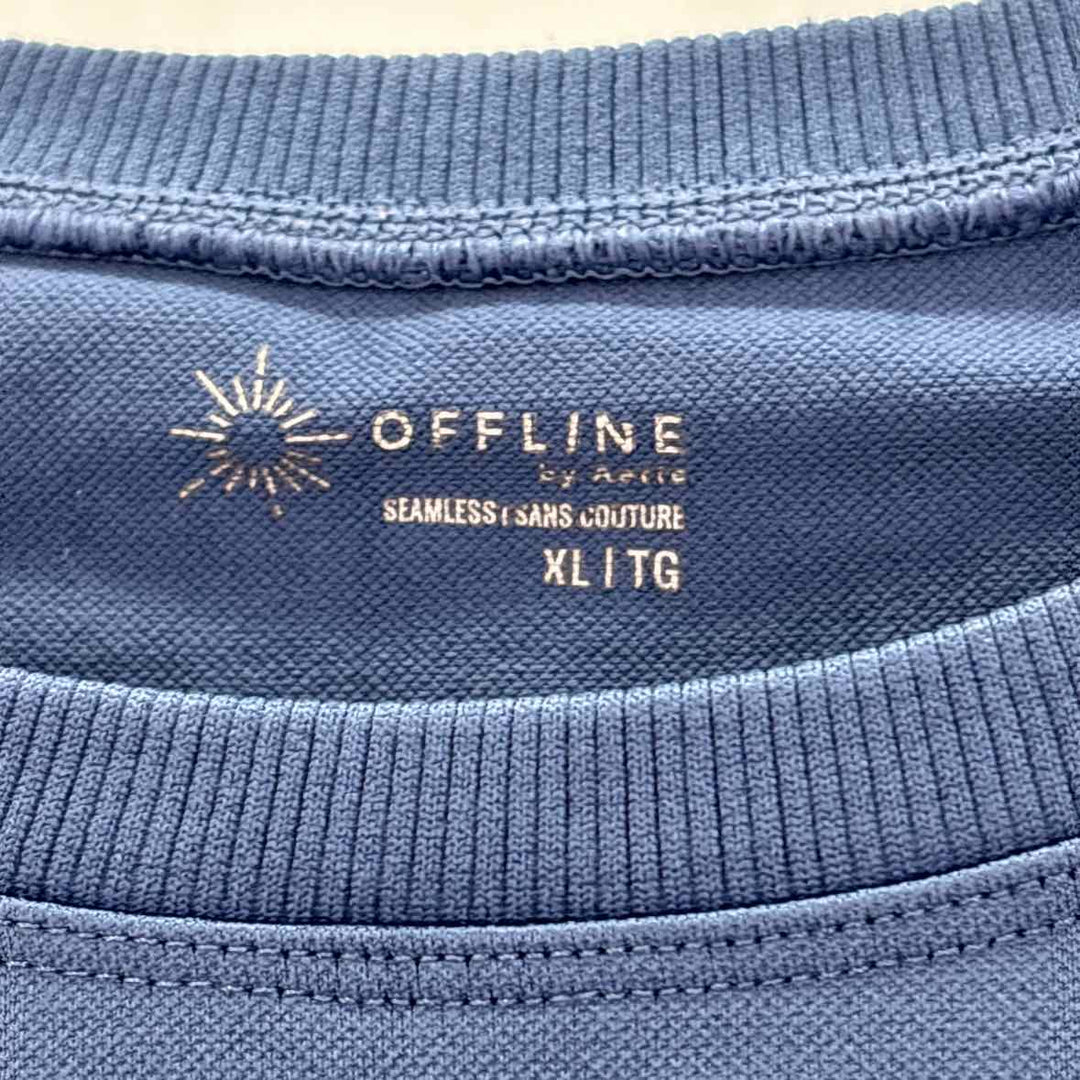 Size XL AERIE Blue Shirt