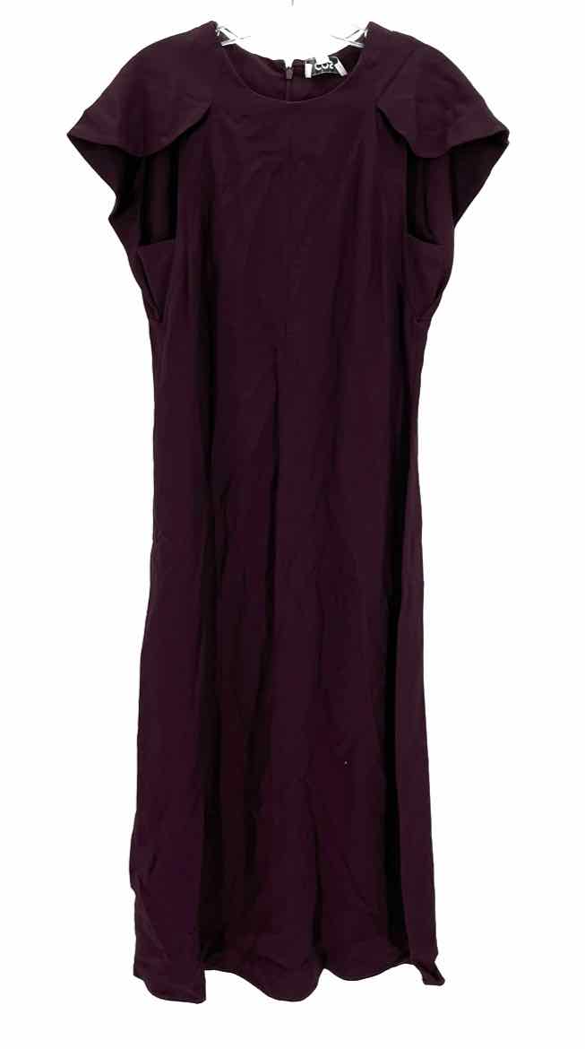 Size M COS Burgundy Dress
