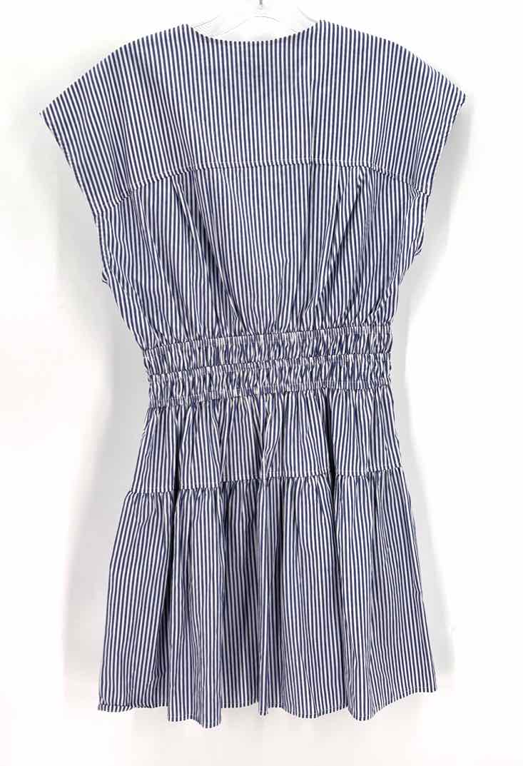 Size S NICOLE MILLER Blue Print Dress