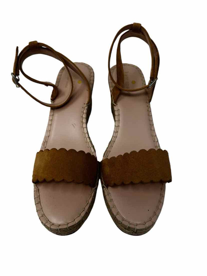 Shoe Size 8.5 Kate Spade Beige Suede Sandals