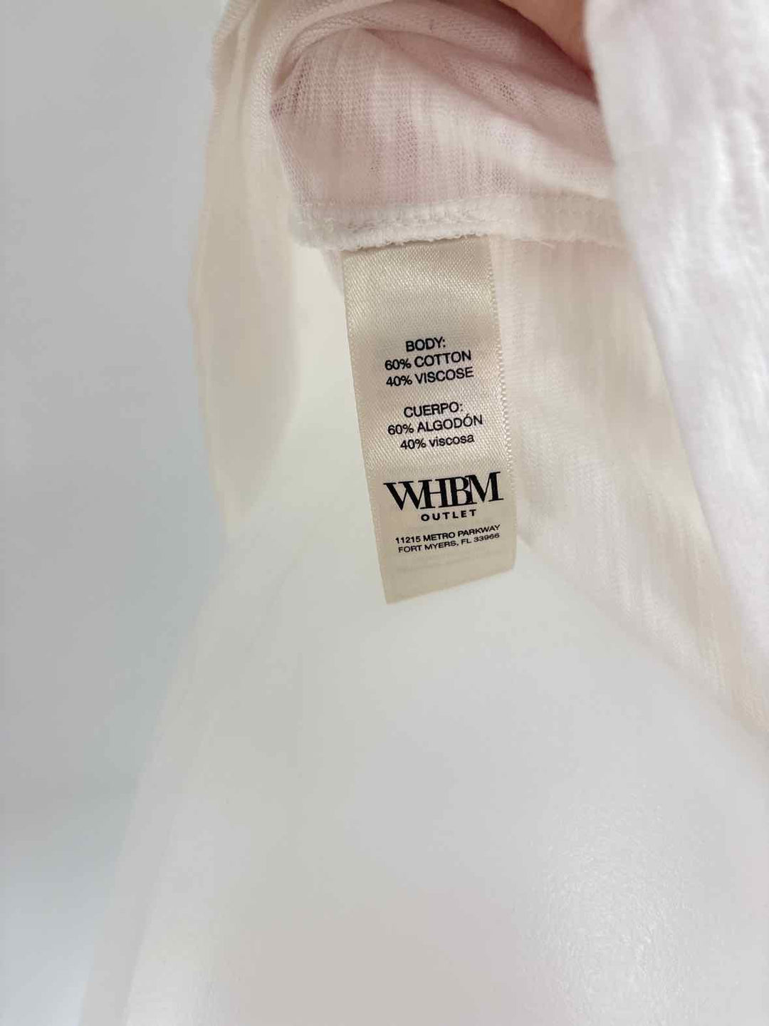 Size S White House Black Market White Shirt