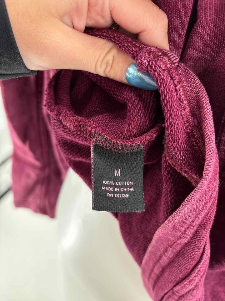 Size M NEW DIRECTIONS Plum Jacket