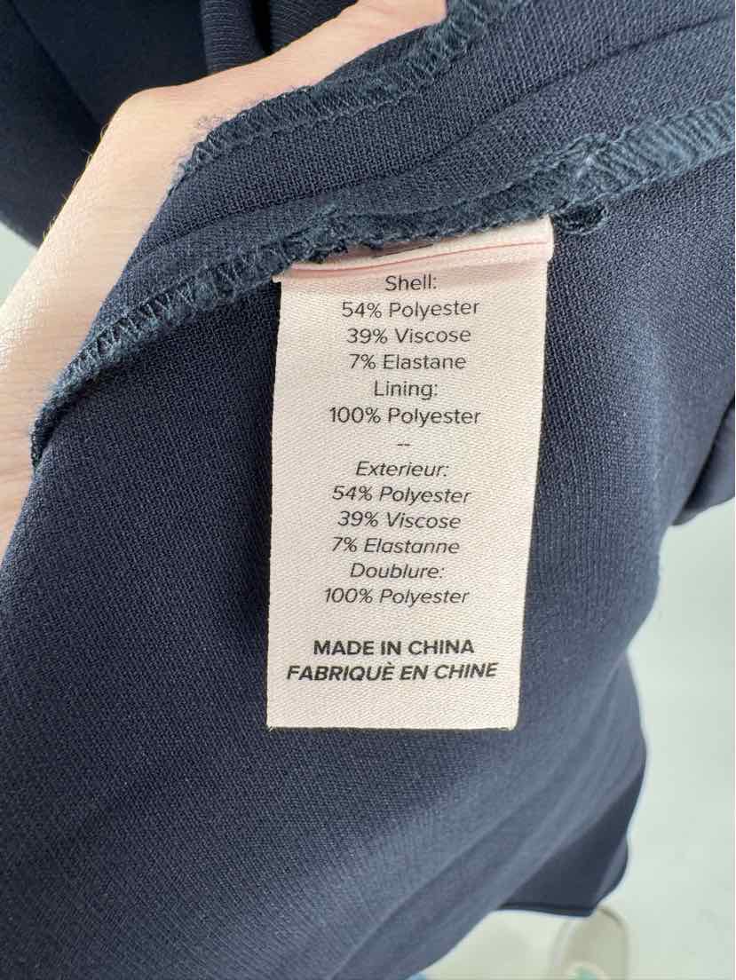Size 4 CINQ DE SEPT Navy Dress