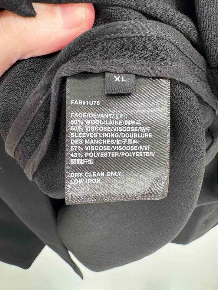 Size XL LAFAYETTE Black Blazer