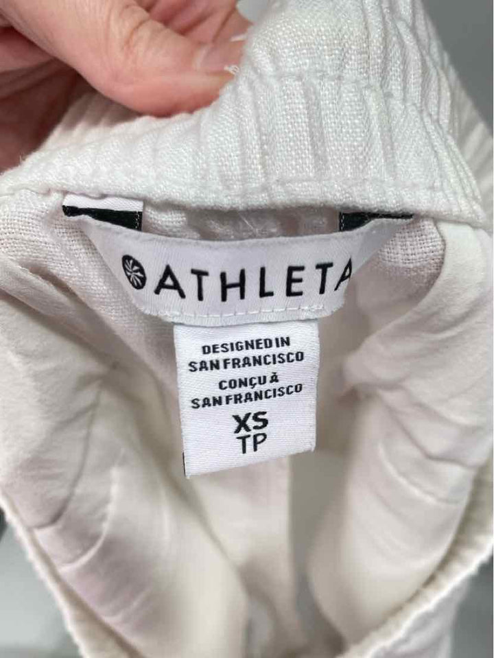 Size XS Athleta White Pants