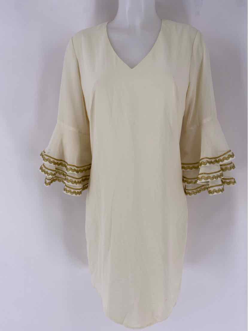 Size 6 JULIE BROWN Cream Dress