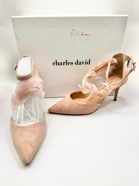 Shoe Size 8 CHARLES DAVID Pink Pumps