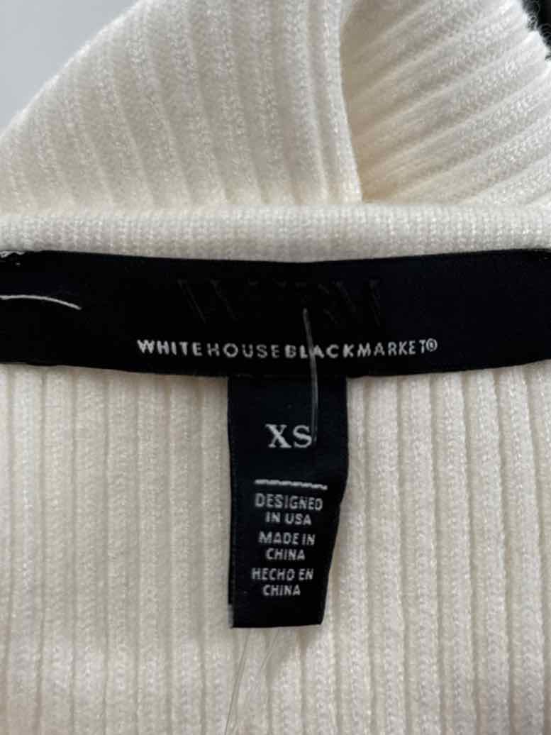 Size XS White House Black Market Cream Shirt