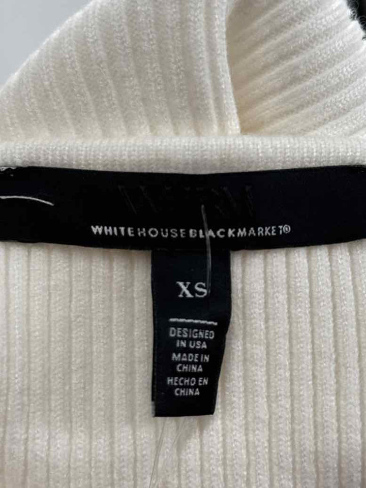 Size XS White House Black Market Cream Shirt