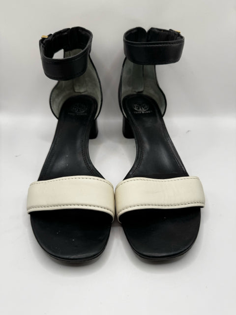 Shoe Size 11 Tory Burch Black Leather Sandals