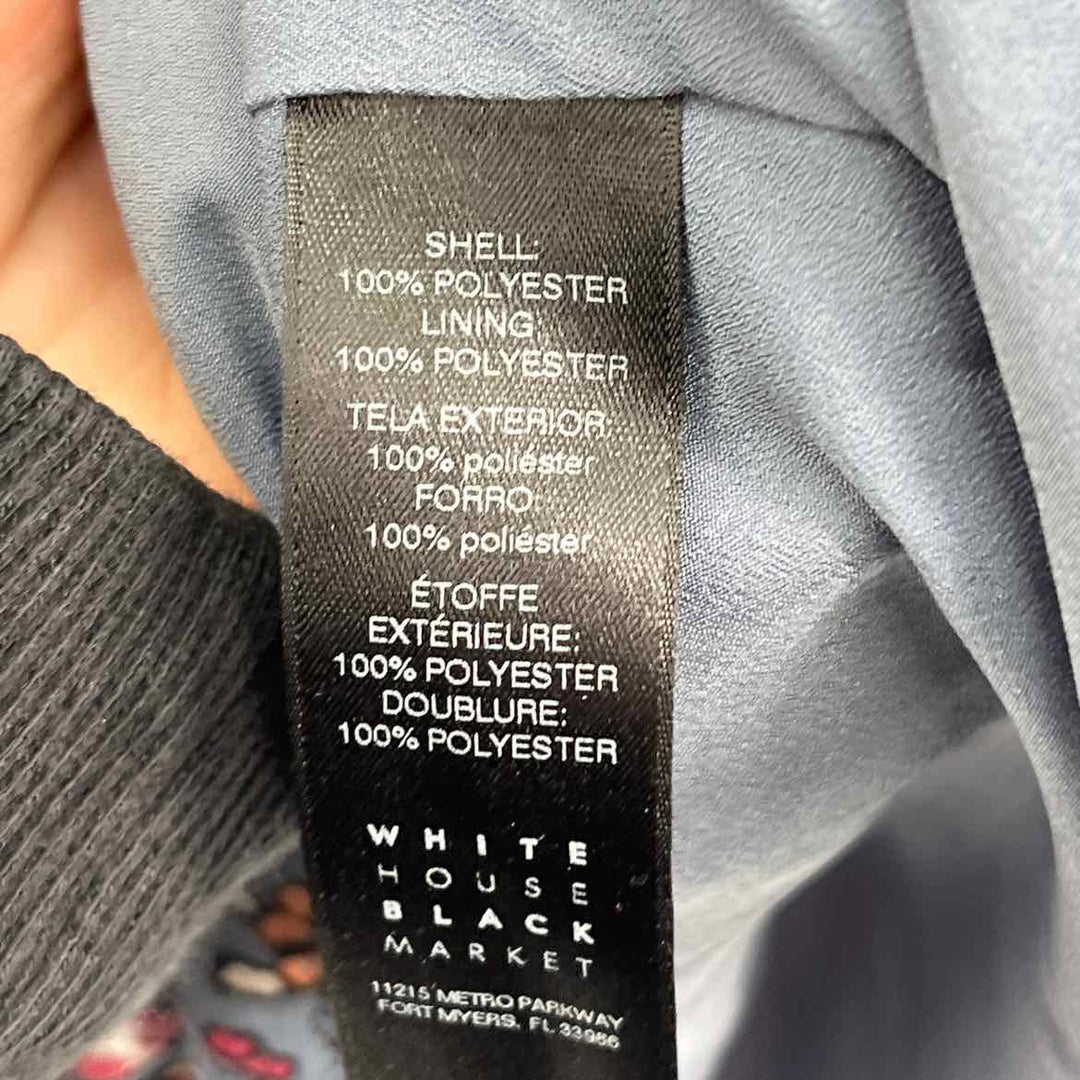 Size XL White House Black Market Blue Dress