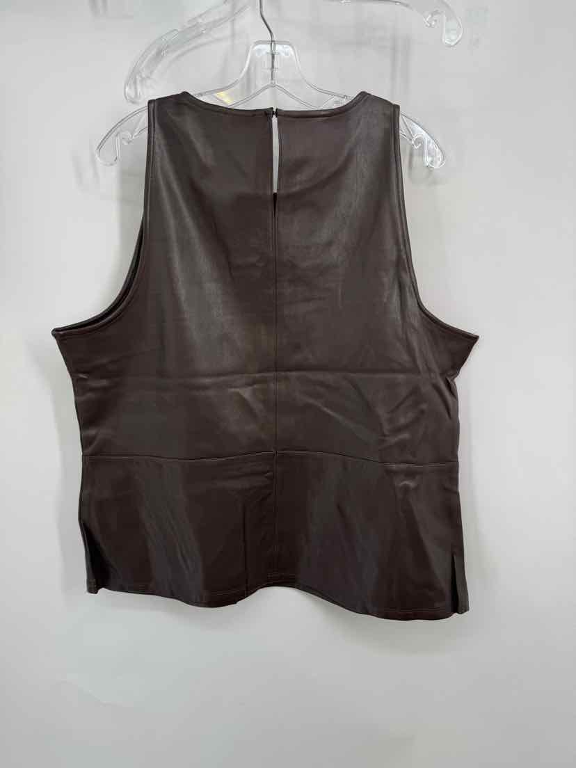 Size XXL Ann Taylor Brown Shirt