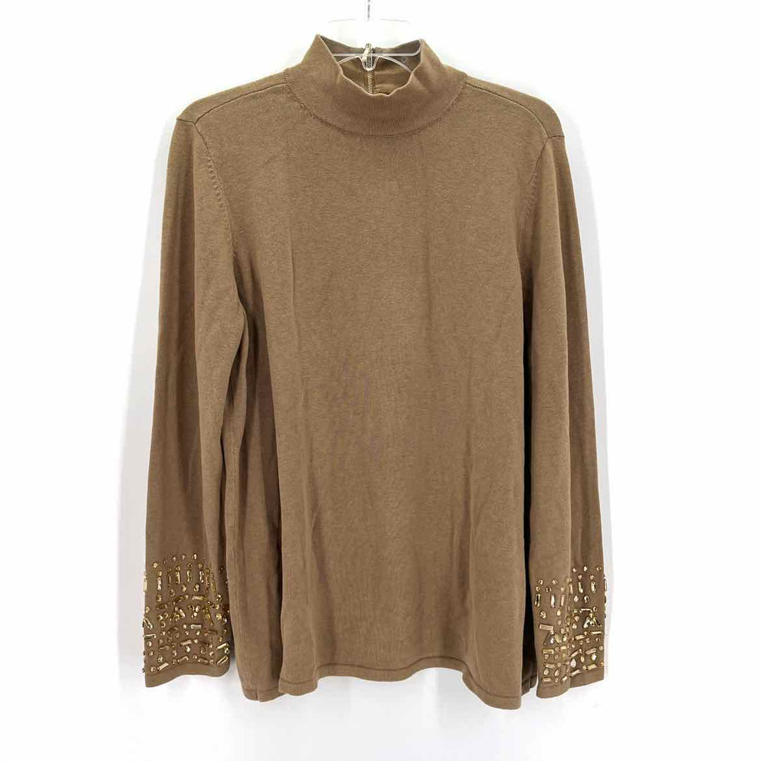 Size XL Chico's Tan Sweater