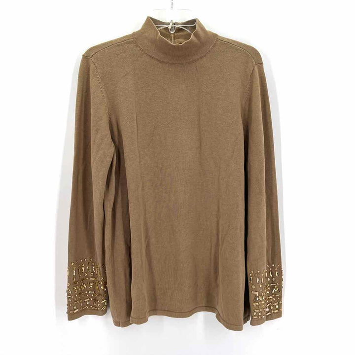 Size XL Chico's Tan Sweater