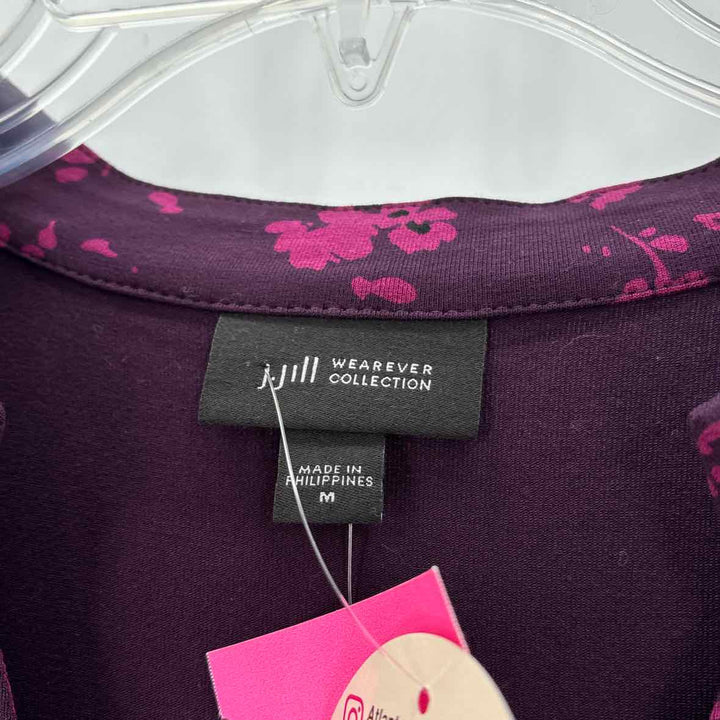 Size M J JILL Plum Dress