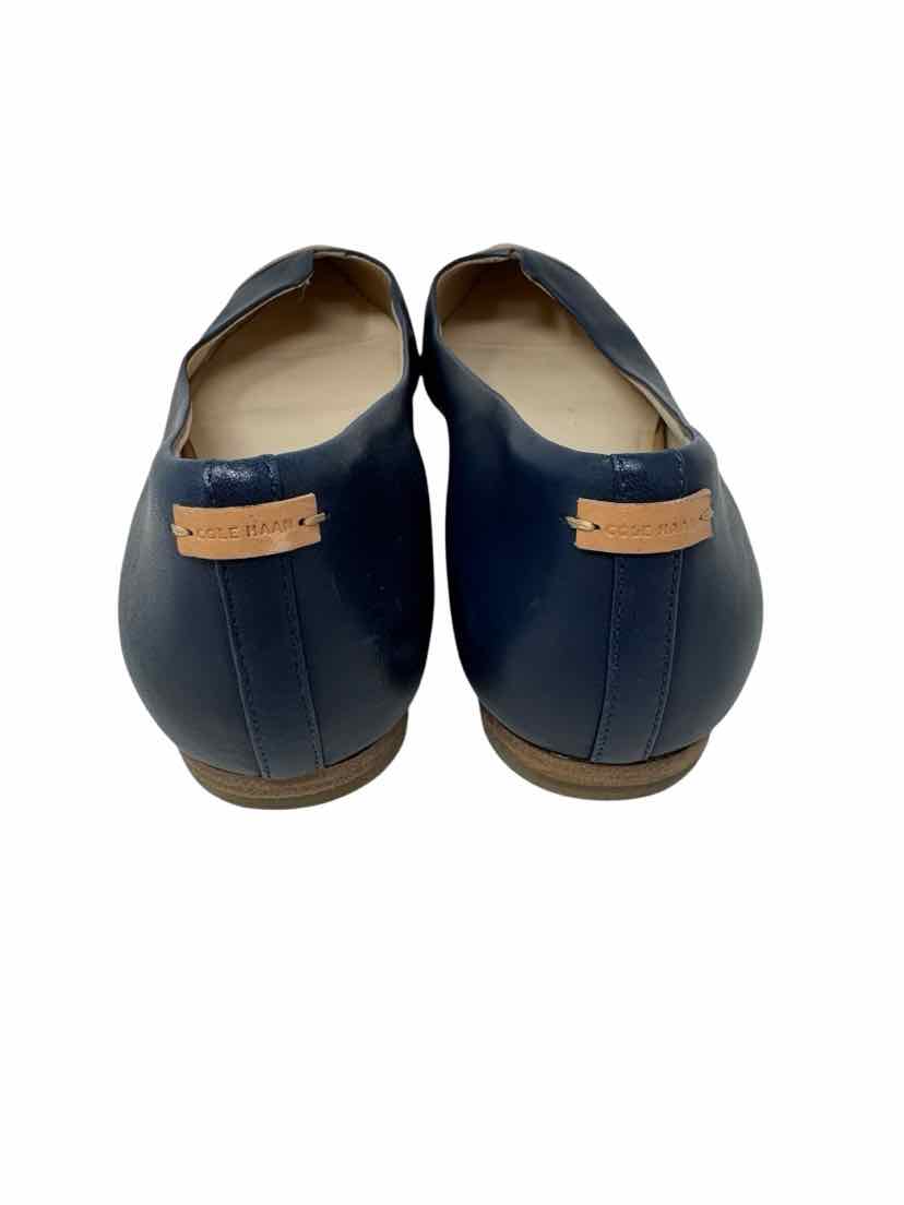 Shoe Size 8.5 Cole Haan Navy Flats