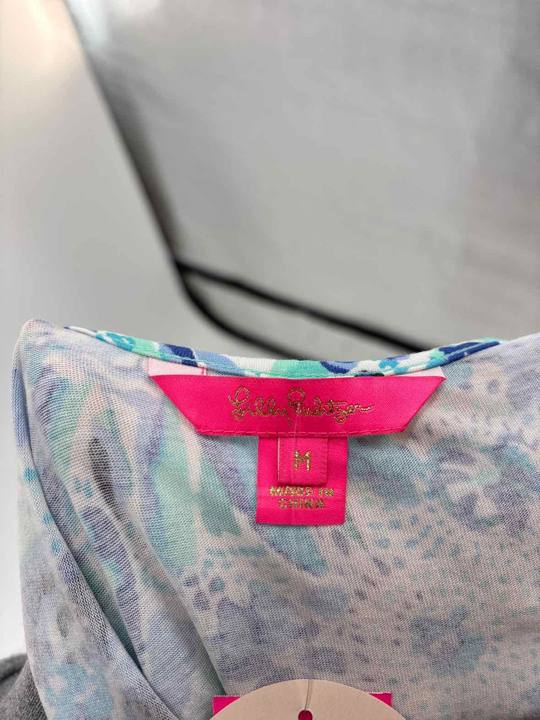 Size M Lilly Pulitzer Blue Print Dress