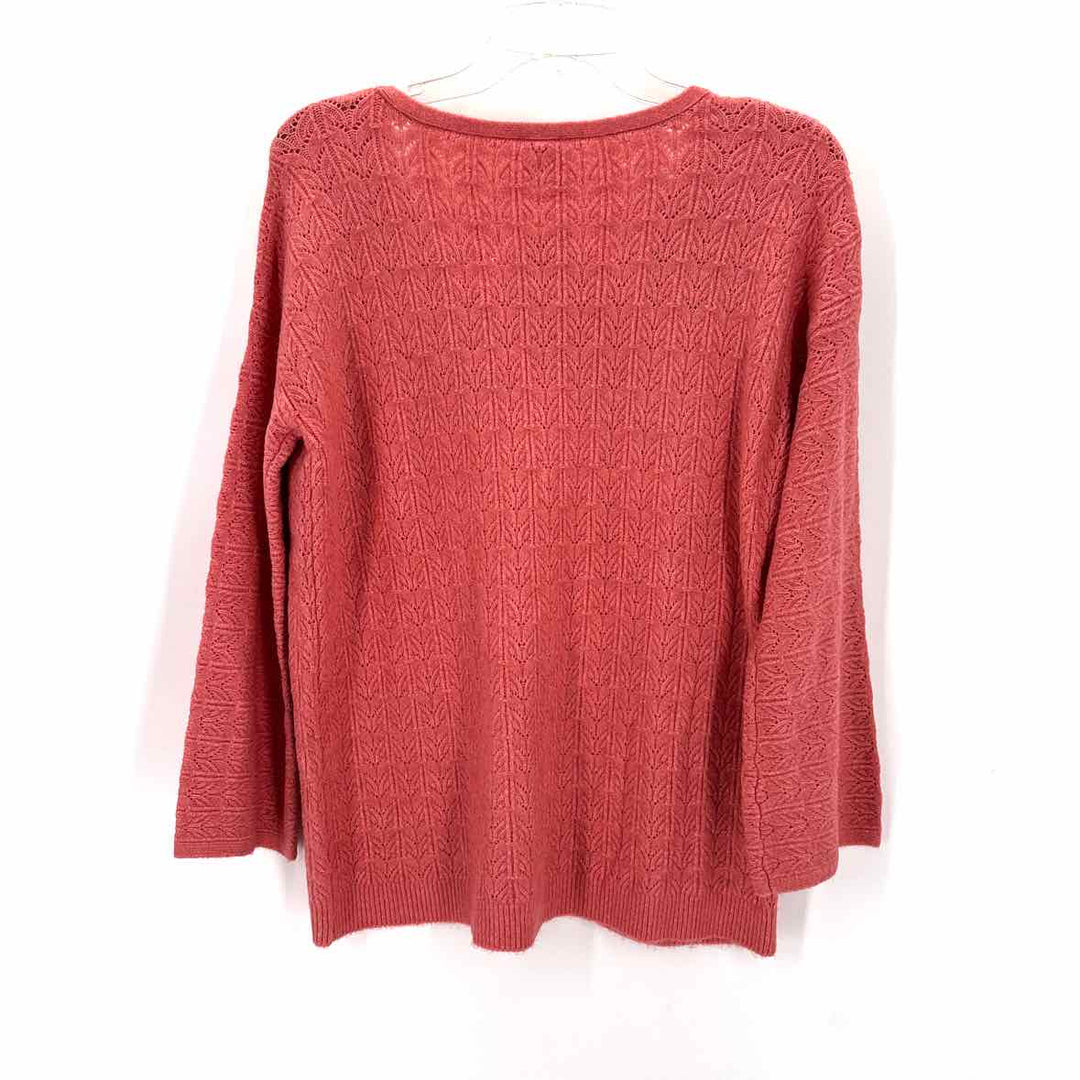 Size M Chico's Mauve Knit Sweater