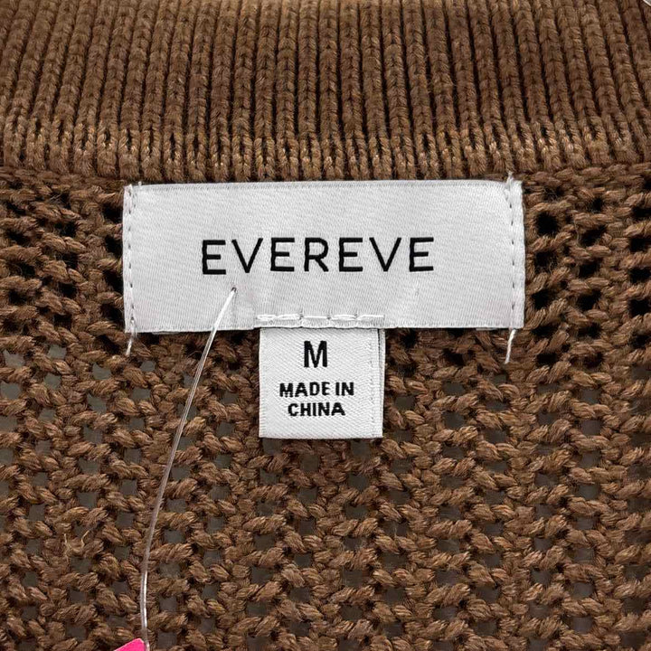 Size M EVEREVE Tan Knit Sweater