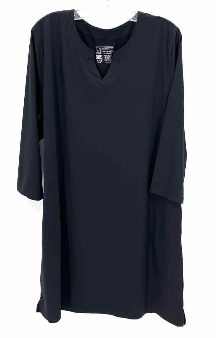 Size 2X Black Dress