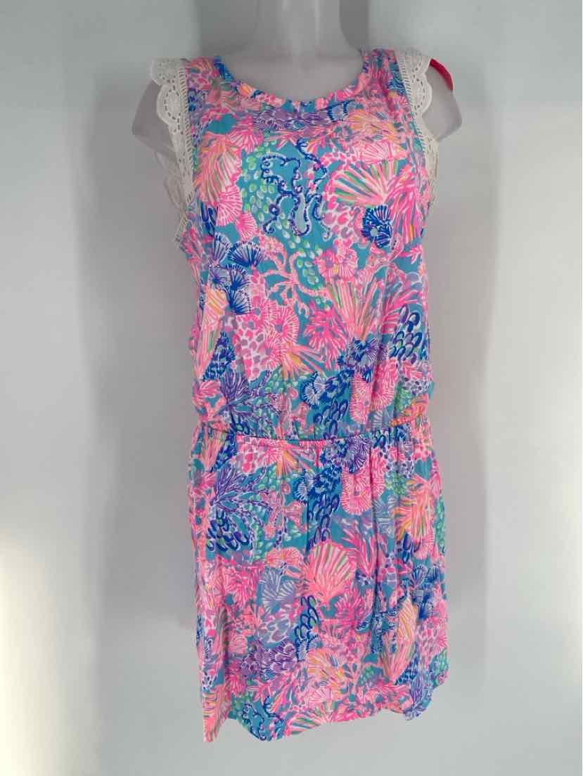 Size L Lilly Pulitzer Multi-Color Dress