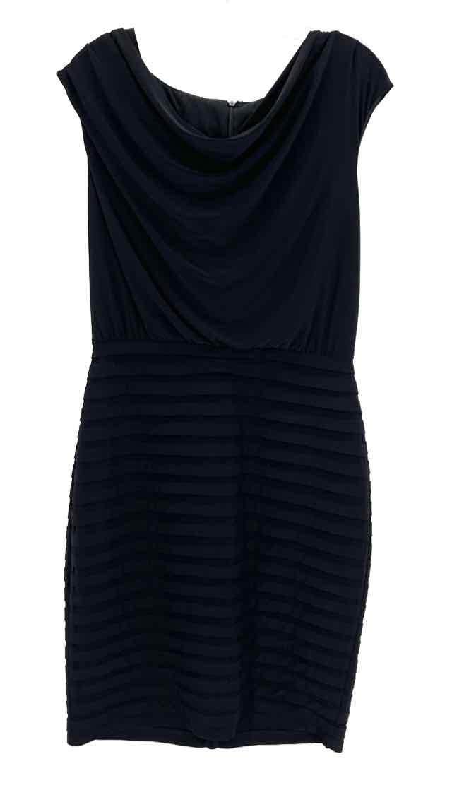 Size 12 Adrianna Papell Black Dress