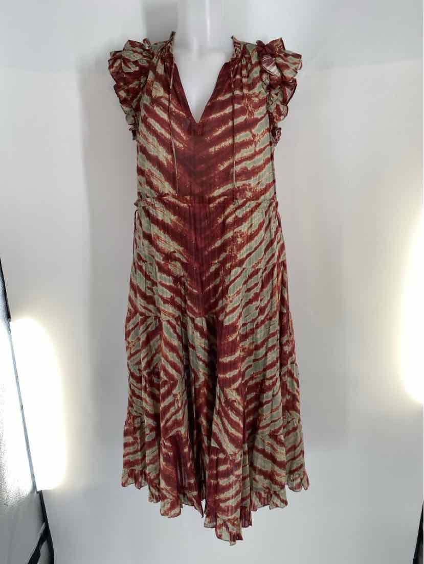 Size 4 Ulla Johnson Rust Dress