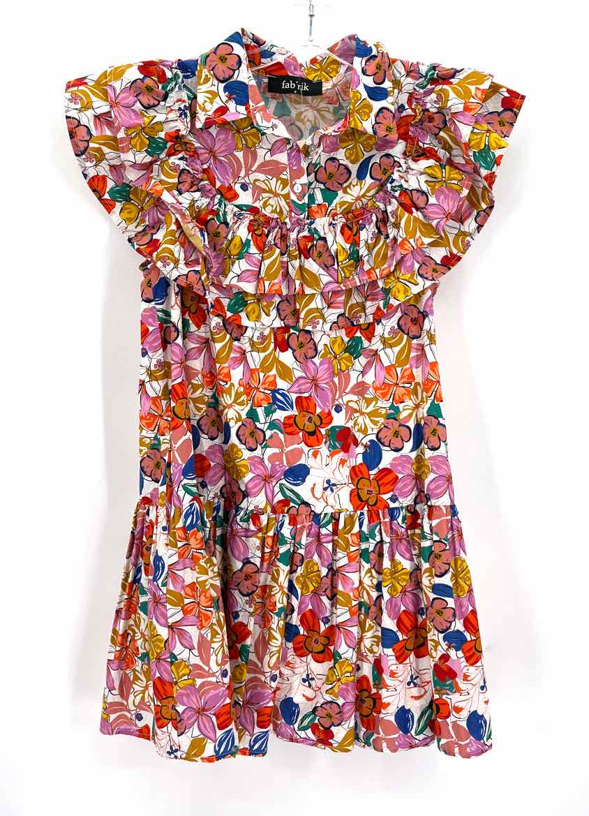 Size S FABRIK Multi-Color Dress