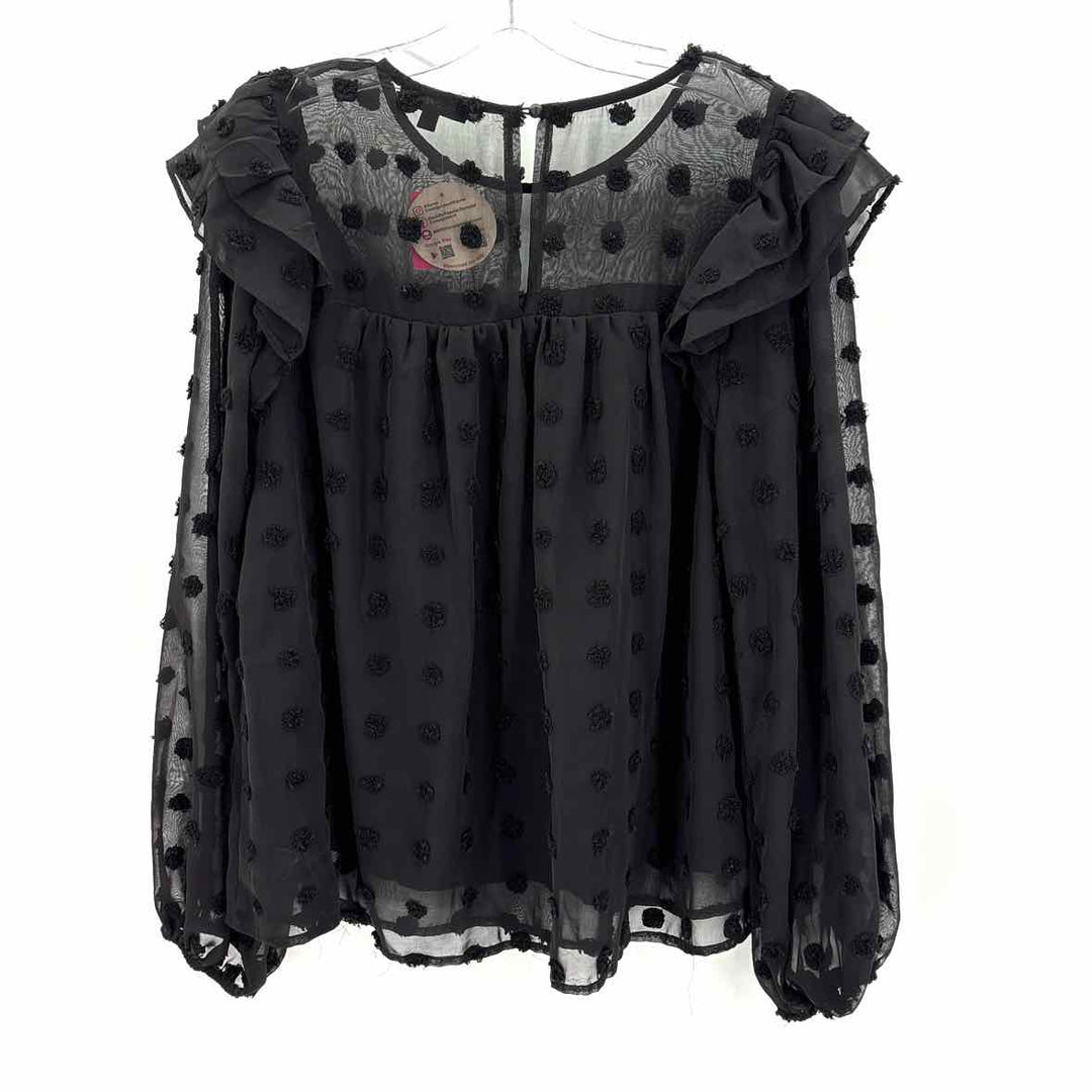 Size M MITTOSHOP Black Shirt